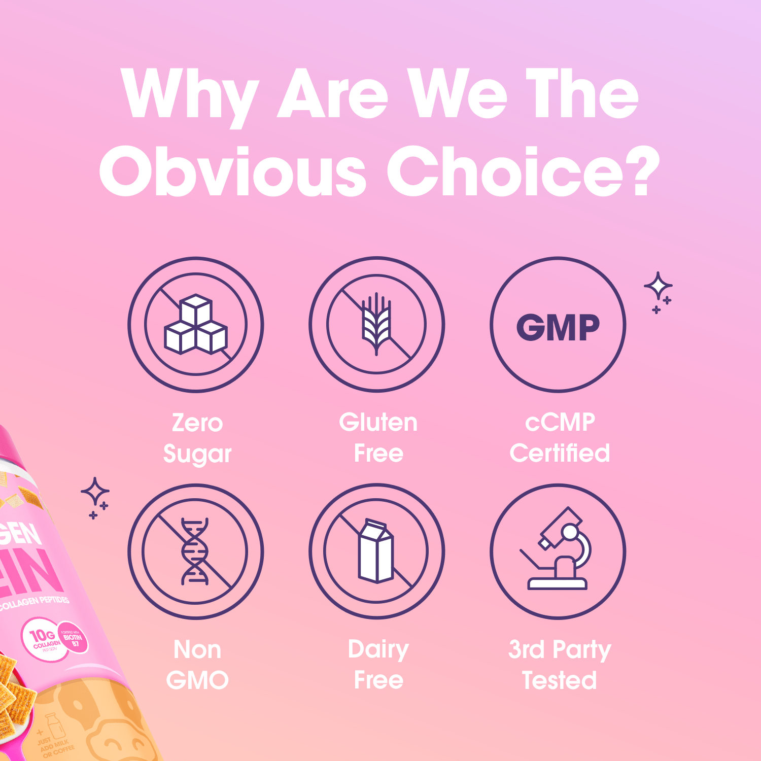 Super Collagen Protein Powder | Cocoa Cereal