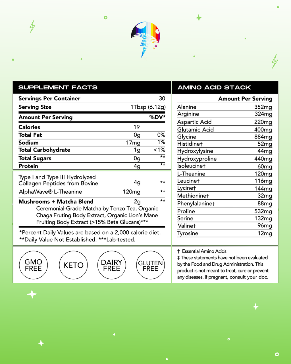 30-Serving Mushroom Matcha +